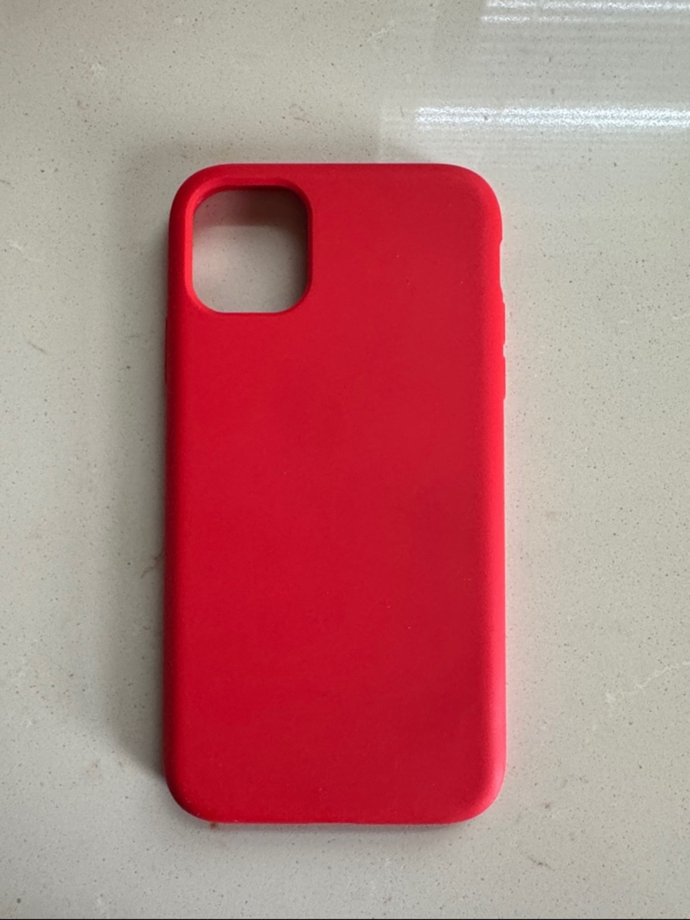 ESR Red Silicone Phone Case for iPhone 11 - Slim Protective Cover
